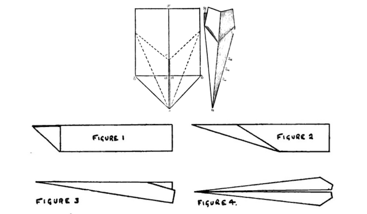 Cómo hacer un avión de papel Canard